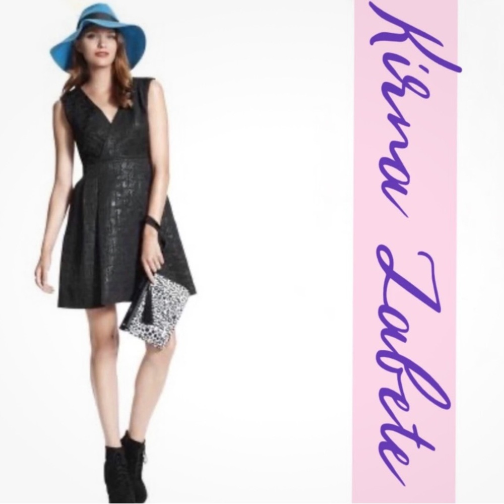 Kirna Zabete Black Sleeveless DressSize small